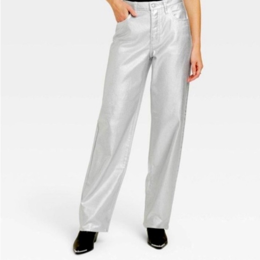 Universal Thread 90s Baggy Silver Jeans